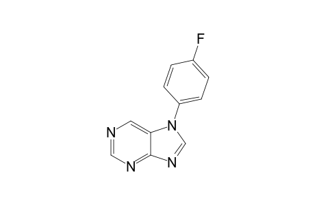 7-(p-Fluorophenyl)-7H-purine