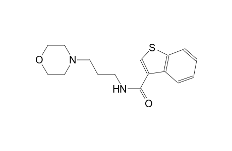 N-[3-(4-morpholinyl)propyl]-1-benzothiophene-3-carboxamide