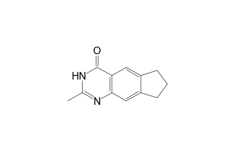 2-Methyl-3,4,7,8-tetrahydro-6H-cyclopenta[g]quinazolin-4-one