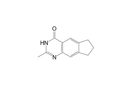 2-Methyl-3,4,7,8-tetrahydro-6H-cyclopenta[g]quinazolin-4-one