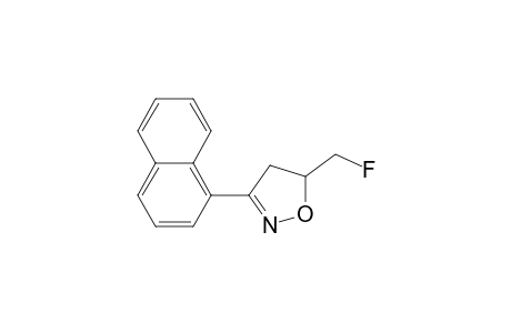 5-(fluoromethyl)-3-(naphthalen-1-yl)-4,5-dihydroisoxazole