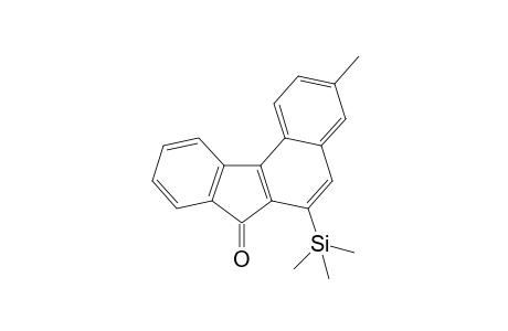 3-methyl-6-trimethylsilyl-7-benzo[c]fluorenone