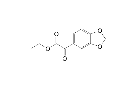 2-(1,3-benzodioxol-5-yl)-2-keto-acetic acid ethyl ester