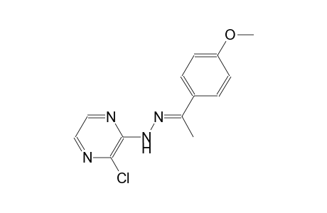 (1E)-1-(4-methoxyphenyl)ethanone (3-chloro-2-pyrazinyl)hydrazone