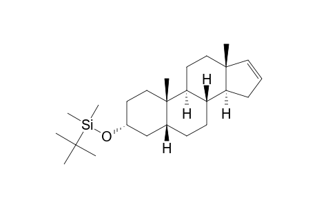5.beta.-androst-16-en-3.alpha.-ol-[(t-butyl)dimethylsilyl] ether