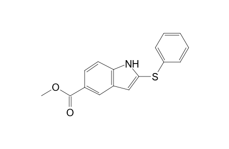 Methyl-5-carboxylate-2-(phenylsulfanyl)-1H-indole