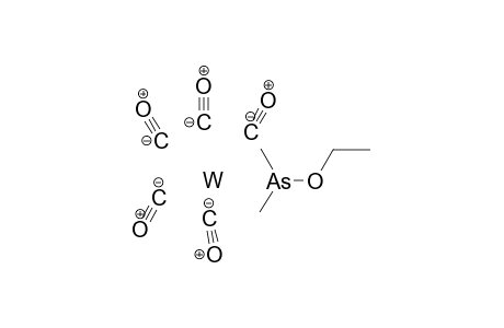 Tungsten ethoxy(dimethyl)arsane pentacarbonyl