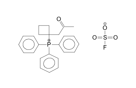 TRIPHENYL-(1-ACETONYLCYCLOBUTYL)PHOSPHONIUM FLUOROSULPHONATE