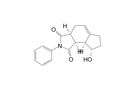 Cyclopent[e]isoindole-1,3(2H,3aH)-dione, 4,6,7,8,8a,8b-hexahydro-8-hydroxy-2-phenyl-, (3a.alpha.,8.alpha.,8a.alpha.,8b.alpha.)-