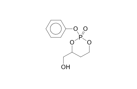 1,3,2-Dioxaphosphorinane, 4-(hydroxymethyl)-2-oxo-2-phenoxy-