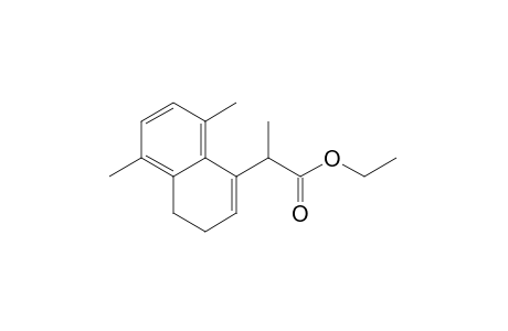 3,4-dihydro-alpha,5,8-trimethyl-1-naphthaleneacetic acid, ethyl ester