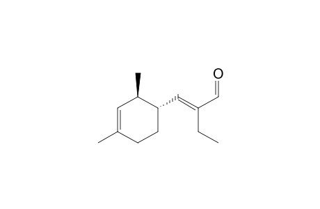 (2E)-2-[[trans-2,4-dimethylcyclohex-3-en-1-yl]methylen]butanal