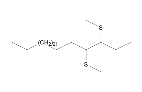 3,4-bis(Methylthio)nonacosane