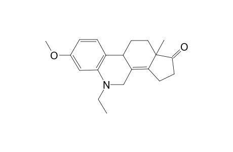 6-Azaestra-1,3,5(10),8(14)-tetraen-17-one, 6-ethyl-3-methoxy-