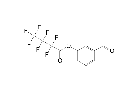 3-Hydroxybenzaldehyde, heptafluorobutyrate