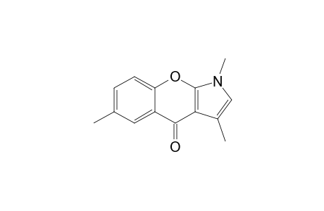 1,3,6-Trimethyl-[1]benzopyrano[2,3-b]pyrrol-4(1H)-one