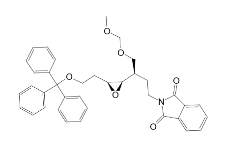 (3R,4S,5R)-3,4-Epoxy-5-(methoxymethoxymethyl)-7-phthalimido-1-O-(triphenylmethyl)heptan-1-ol