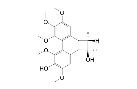 SZ-M3 [(7S,8S,R-biar)-6,7,8,9-tetrahydro-1,3,12,13,14-pentamethoxy-7,8-dimethyl-2,7-dibenzo[a,c]cyclooctenediol]