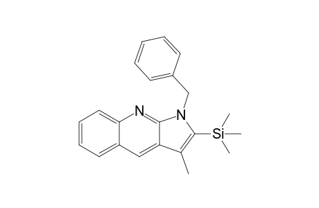 (1-benzyl-3-methyl-pyrrolo[2,3-b]quinolin-2-yl)-trimethyl-silane