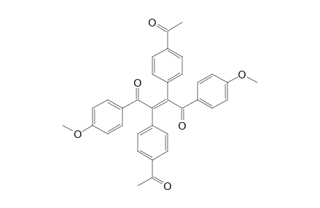(E/Z)-1,4-Bis(4-methoxyphenyl)-2,3-di(4-acetylphenyl)-2-butene-1,4-dione