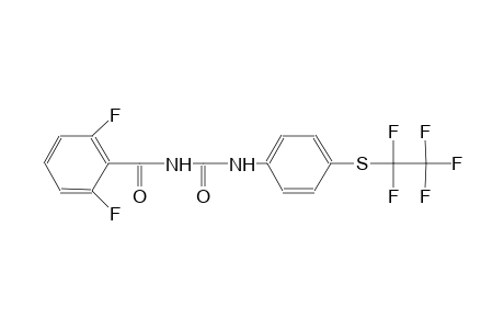 N-(2,6-difluorobenzoyl)-N'-{4-[(1,1,2,2,2-pentafluoroethyl)sulfanyl]phenyl}urea