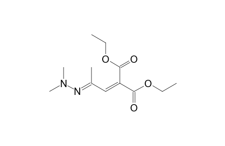 Propanedioic acid, [2-(dimethylhydrazono)propylidene]-, diethyl ester