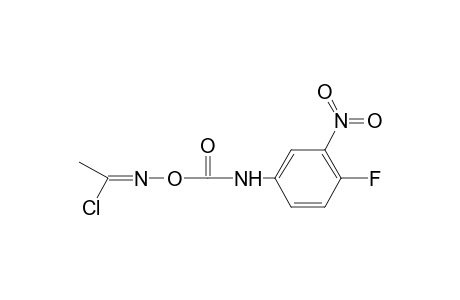 (1-chloroethylidene)amino N-(4-fluoro-3-nitrophenyl)carbamate