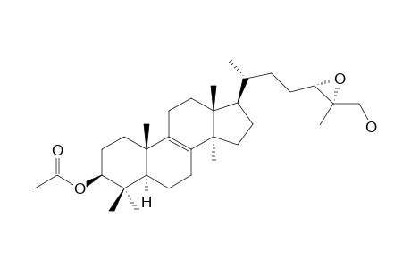 (24S)-24,25-EPOXY-26-HYDROXY-5-ALPHA-LANOST-8-EN-3-BETA-YL-ACETATE