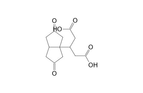 Pentanedioic acid, 3-(hexahydro-2,5-dioxo-3a(1H)-pentalenyl)-, cis-
