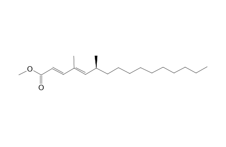 METHYL-(2E,4E,6S)-4,6-DIMETHYLHEXADECA-2,4-DIENOATE