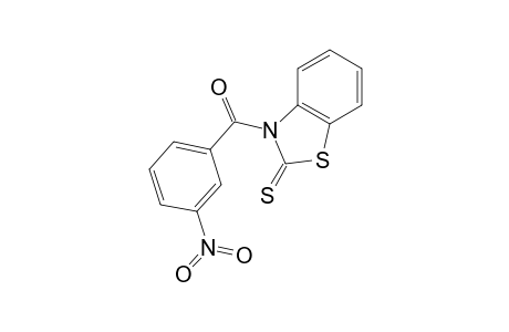 3-(3-Nitrobenzoyl)-1,3-benzothiazole-2(3H)-thione