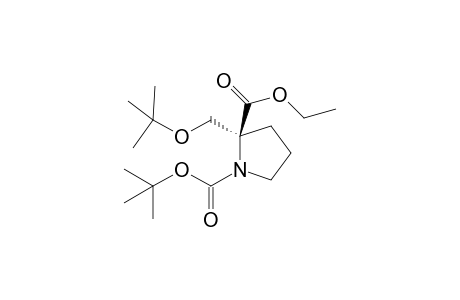 (S)-N-(tert-Butoxycarbonyl)-..-(tert-butoxymethyl)proline ethyl ester