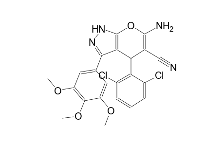pyrano[2,3-c]pyrazole-5-carbonitrile, 6-amino-4-(2,6-dichlorophenyl)-1,4-dihydro-3-(3,4,5-trimethoxyphenyl)-