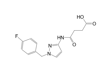 4-{[1-(4-fluorobenzyl)-1H-pyrazol-3-yl]amino}-4-oxobutanoic acid