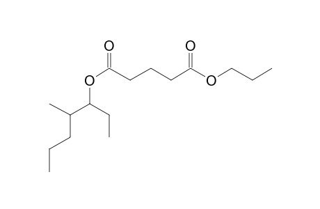 Glutaric acid, 4-methylhept-3-yl propyl ester