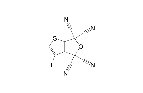 3-iodanyl-3a,6a-dihydrothieno[2,3-c]furan-4,4,6,6-tetracarbonitrile