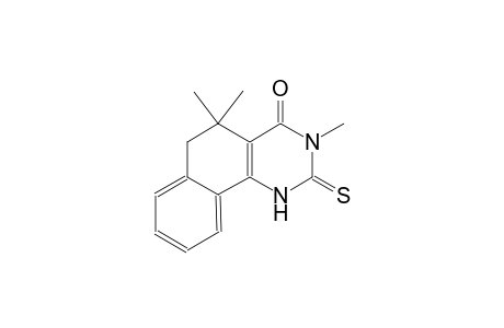 benzo[h]quinazolin-4(1H)-one, 2,3,5,6-tetrahydro-3,5,5-trimethyl-2-thioxo-