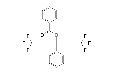 (1,1,1,7,7,7-hexafluoro-4-phenylhepta-2,5-diyn-4-yl) benzoate