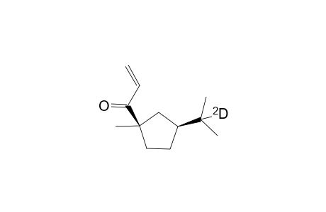 1-{[(1R,3S)-1-Methyl-3-(1-methyl-[1-2H]ethyl)cyclopent-1-yl]}prop-2-en-1-one