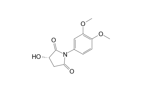 N-(3,4-Dimethoxyphenyl)-(S)-2-hydroxysuccinimide