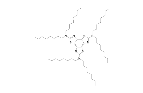 2,5,8-Tris(dioctylamino)benzo[1,2-d:3,4-d':5,6-d"]tristhiazole