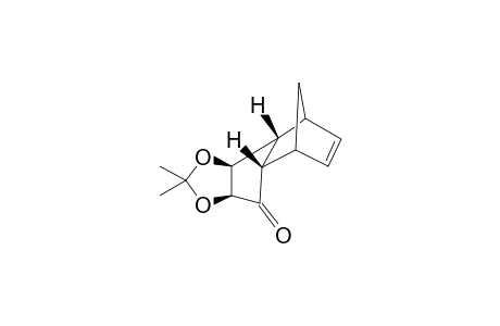 (+)-exo-4,5-(Isopropylidenediocy)-endo-tricyclo[5.2.1.0(2,6)]dec-8-en-3-one