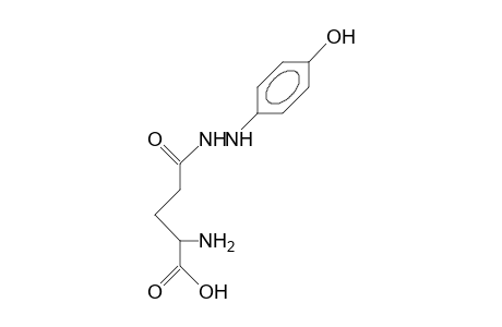 .gamma.-Glutamyl-N'-(4-hydroxy-phenyl)-hydrazide