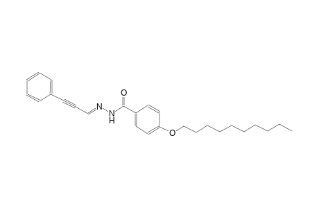 benzoic acid, 4-(decyloxy)-, 2-[(E)-3-phenyl-2-propynylidene]hydrazide