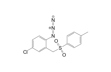 4-Chloro-2-[(4-methylphenylsulfonyl)methyl]benzeneazide