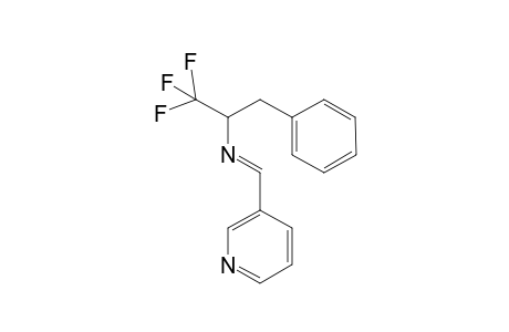 N-(3-Pyridylmethylidene)-1,1,1-trifluoro-3-phenyl-isopropylamine