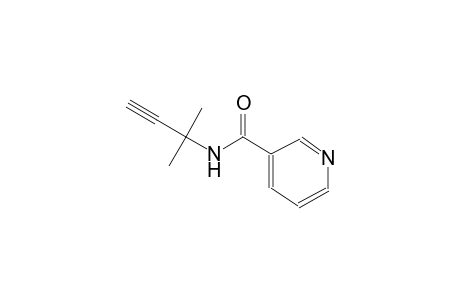 3-pyridinecarboxamide, N-(1,1-dimethyl-2-propynyl)-