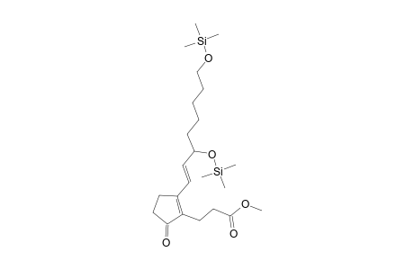 1-Cyclopentene-1-propanoic acid, 2-[3,8-bis[(trimethylsilyl)oxy]-1-octenyl]-5-oxo-, methyl ester