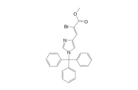 (Z)-2-BROMO-3-(1-TRITYL-1H-IMIDAZOL-4-YL)-ACRYLIC-ACID-METHYLESTER