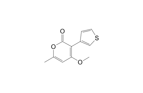 4-Methoxy-6-methyl-3-(3-thienyl)-2H-pyran-2-one